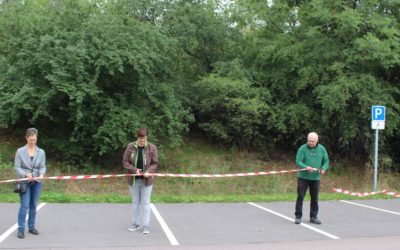 Einweihung des Wanderparkplatzes und Naturparkwanderung bei Brachwitz