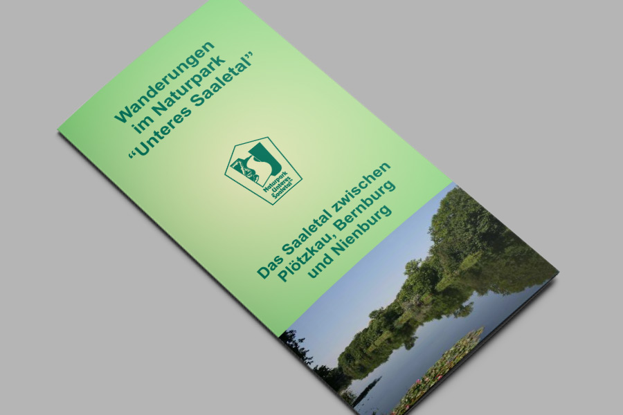 Flyer: Das Saaletal zwischen Plötzkau, Bernburg und Nienburg