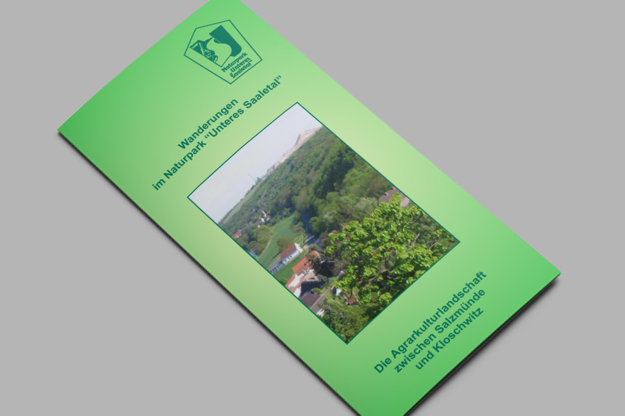 Flyer: Die Agrarkulturlandschaft zwischen Salzmünde und Kloschwitz