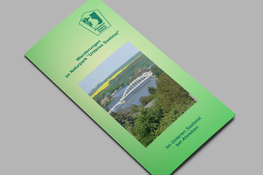 Flyer: Im Unteren Saaletal bei Alsleben