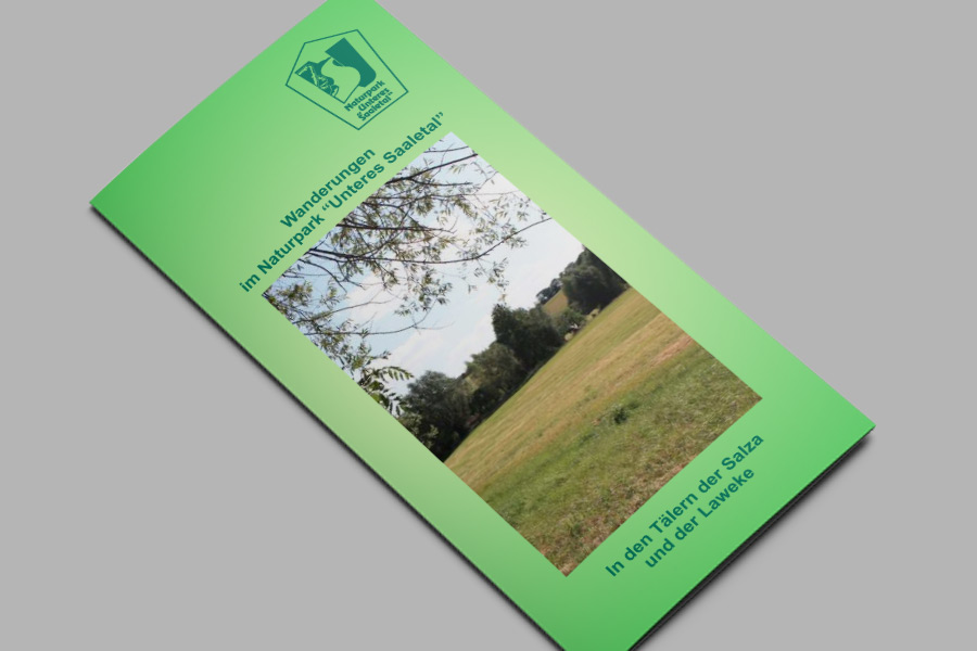 Flyer: In den Tälern der Salza und Laweke