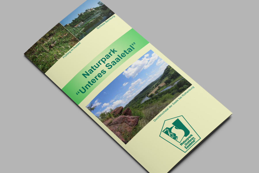 Flyer: Naturpark Unteres Saaletal