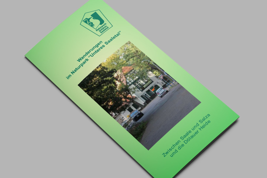 Flyer: Zwischen Saale und Salza und die Dölauer Heide