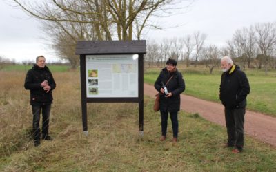 Einweihung der Infotafeln in Baalberge