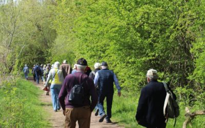 Exkursion einer Wandergruppe eines Kleingärtnervereins aus Ahrensburg