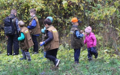 Exkursion der Entdeckerwesten in Brachwitz