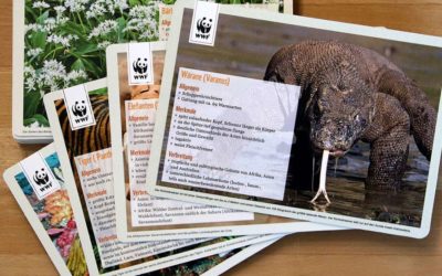 WWF-Artenschutzkoffer für die Bildungsarbeit des Naturparks Unteres Saaletal