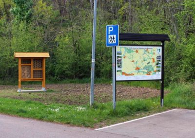 Wanderparkplätze in Plötzkau und Brachwitz