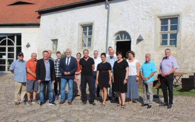 Treffen zwischen Minister Prof. Dr. Armin Willingmann und den Trägern der Naturparke Sachsen-Anhalts