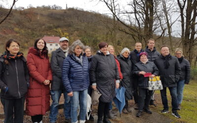 Der Aussichtspunkt Schlackenhalde konnte durch Gelder des Saalekreises gepflegt werden