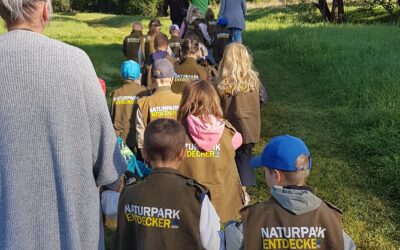 Kindergartenexkursion mit der Kita „Pusteblume“ in Ilberstedt